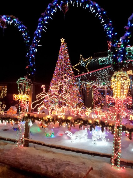 Ice, Snow and Christmas Lights in Pickering - Travel in Ontario